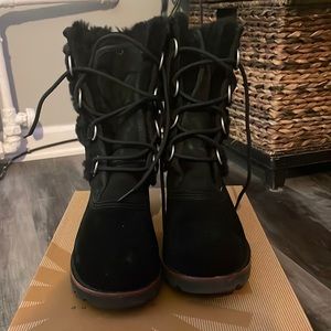 Black UGG boots